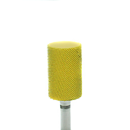 Цилиндр(плоский верх), d хвостовика 6мм, d фрезы x 19,05мм, l фрезы 31,75мм (fine/желт) (5020)