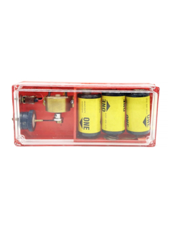 Компрессор для рыбок дорожный на круглых батарейках КД2