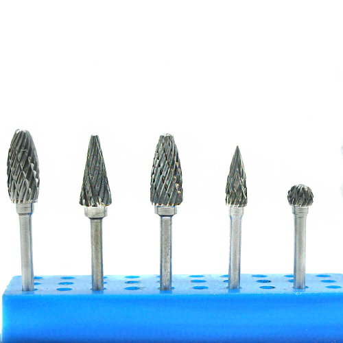 Набор борфрез твердосплавных хвостовик 2.34 мм №2