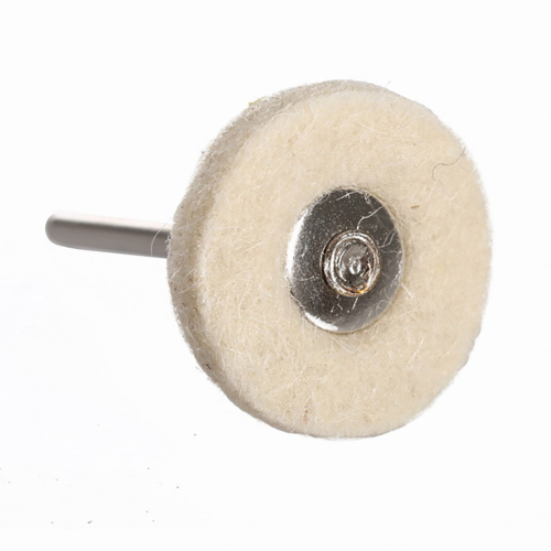 Набор войлочных дисков из 5 шт. для полировки с хвостовиком 2.35мм