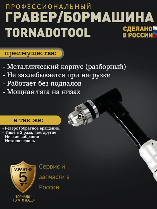 Гравер угловой, Tornadotool, Б9У/480И
