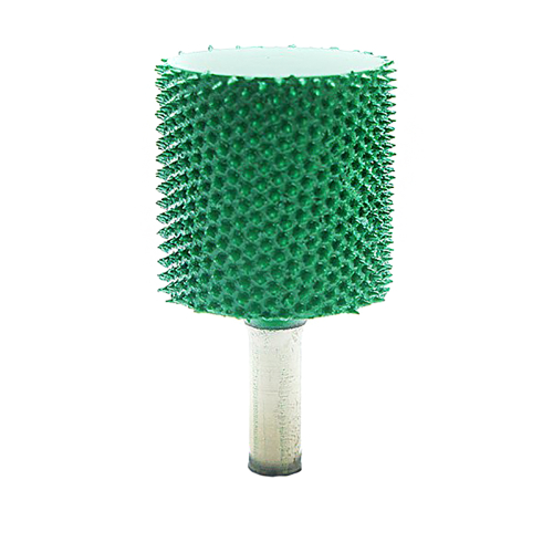 Цилиндр, d хвостовика 6мм x d фрезы 25.4мм (coarse/зеленая) (4305)