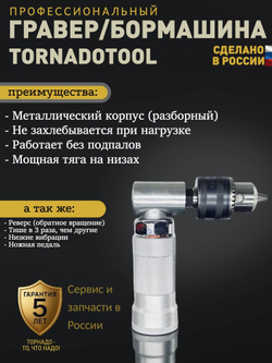 Гравер угловой, Tornadotool, УБП9/480И