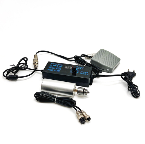 Мини дрель, электрическая, МДК-6 в корпусе с блоком питания