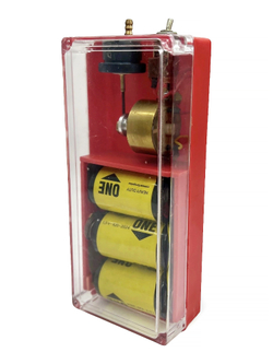 Компрессор для рыбок дорожный на круглых батарейках КД2